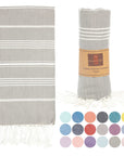 Turkish Beach Towel Buy 1 at $16.99 Each Light Grey