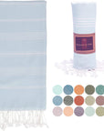 Turkish Beach Towel Baby Blue