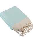 Original Turkish Style Peshtemal Towels Aqua