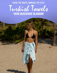 Turkish Beach Towel-Thick Stripes