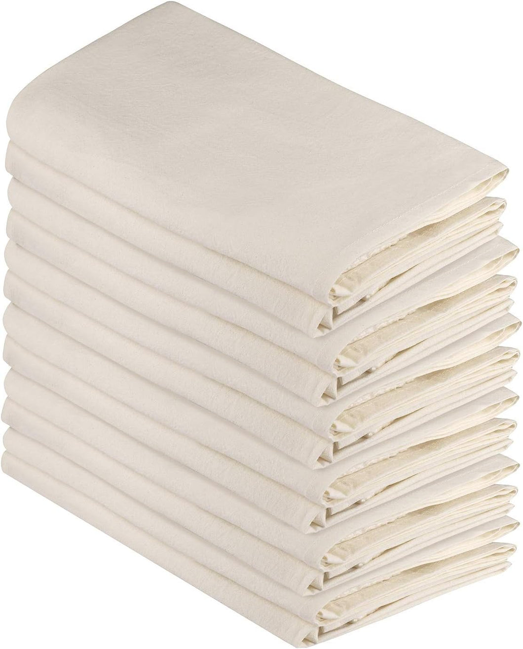 Copy of Flour Sack Dish Towels- 100% Cotton-Size 12x12 inches