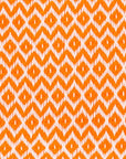 Diamond Weave Turkish Peshtemal Beach Towels - Orange