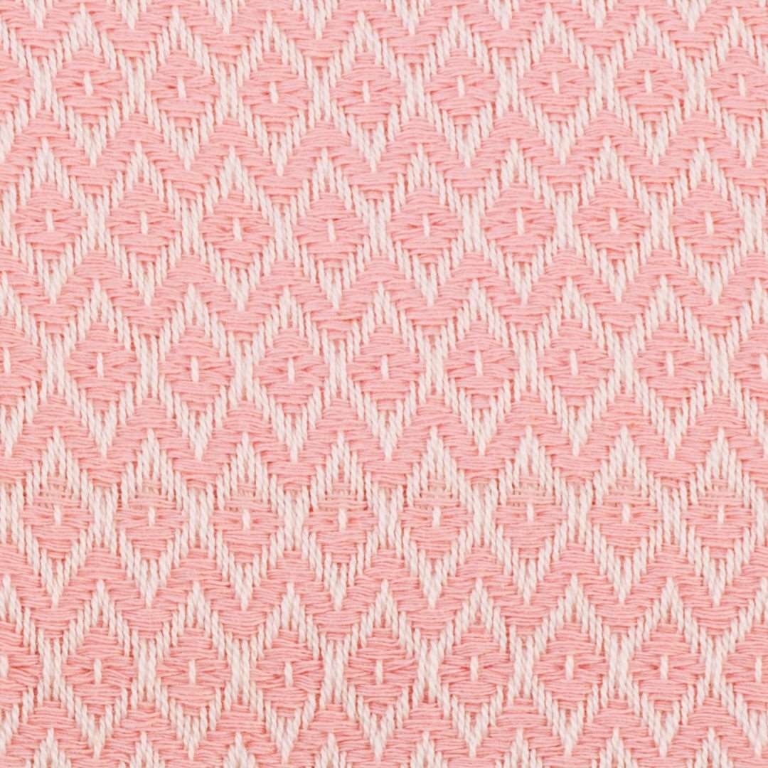 Diamond Weave Turkish Peshtemal Beach Towels - Peachy Keen