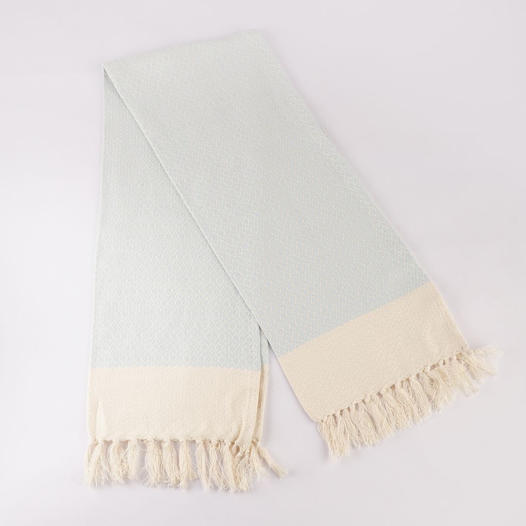 Turkish Hand Towels Set of 2 - Baby Blue