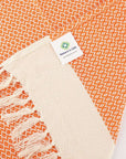 Turkish Hand Towels Set of 2 - Orange