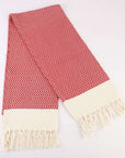 Turkish Hand Towels Set of 2 - Red