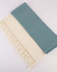 Turkish Hand Towels Set of 2 - Ocean Depth