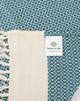 Turkish Hand Towels Set of 2 - Ocean Depth