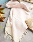 Turkish Hand Towels Set of 2 - Peach Keen