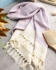 Turkish Hand Towels Set of 2 - Lilac Breeze