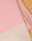 Diamond Weave Turkish Peshtemal Beach Towels - Peachy Keen